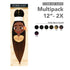 EZBRAID Spetra Fibre Pre Stretched Hair Extensions Kids 12" - 2X Value